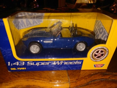 1-43 Super Wheels Die Cast No 73401 Motor Max Neu in OVP
