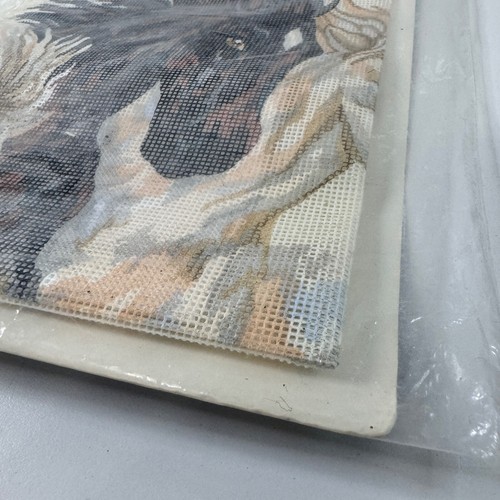 Vintage Wild Horses Needlepoint Canvas Floss LEISURE ARTS Designs #5904 - Picture 5 of 22