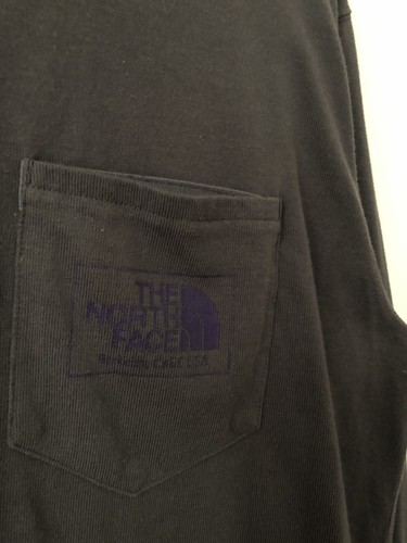Camisa The North Face Etiqueta Púrpura Nanamica Cuello Simulado L/S Bolsillo Gris Oscuro Pequeña - Imagen 6 de 9
