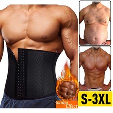 Men Belly Tummy Control Belt Slim Body Shaper Waist Trainer Compression Girdle