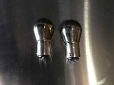 2pcs Pair 1157 12v 32w Chrome Coated Super Bright Yellow Light Bulbs 2pcs Pair 1157 12v 32w Chrome Coated Super Bright Yellow Light Bulbs