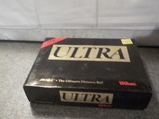 NEW ULTRA WILSON golf balls, 4 boxes 3 balls/box . New, in box.