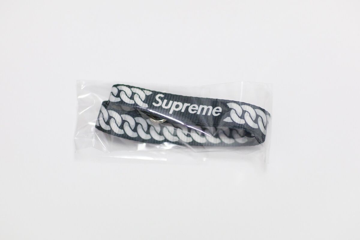 Supreme Cuban Links Lanyard Black SS22 | eBay Supreme Cuban Links Lanyard Black SS22 | eBay