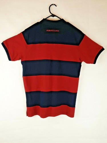 FCBARCELONA Short Sleeve Polo Mens Size M BNWT Soccer Polo Top - Picture 2 of 13