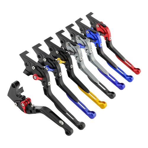 Folding Extendable Brake Clutch Lever For YAMAHA XJR1300 FJR 1300/A SUPER TENERE - Picture 3 of 30