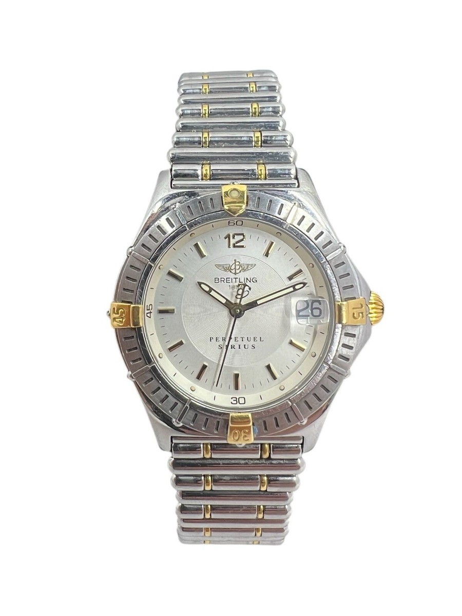BREITLING Perpetul Sirius Quartz 32mm 2 Tone Watch BREITLING Perpetul Sirius Quartz 32mm 2 Tone Watch | NATILUXIA main image 4