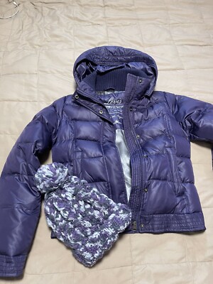 Levi s purple puffer jacket H&M hat