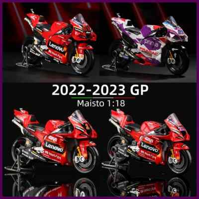 Maisto 1:18 2025 GP Ducati Lenovo Team Motorcycle Racing Model 1# Bagnaia 23#
