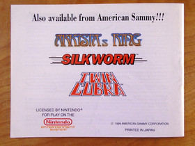 Michael Andretti's World GP Nintendo NES Manual Only ~ Instruction Booklet