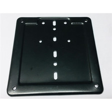 PORTA TARGA NERO 16,5 X 16,5 ADATTABILE TUTTE LE MOTO CON TARGA VECCHIA