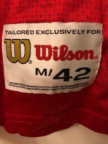 Wilson NFL ALLEN Kansas City Chiefs # 32 Football Jersey M / 42 ) NWT: 139.99 - Picture 3 of 3