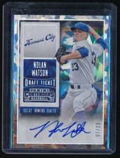 NOLAN WATSON 2015 PANINI CONTENDERS DRAFT TICKET CRACKED ICE RC AUTO 7/23 ROYALS