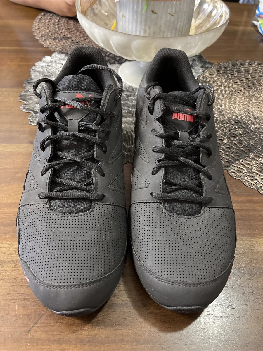 puma men's tazon black shoes