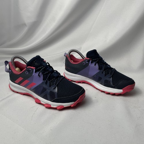 Adidas Kanadia TR 8.1 BB3509 Black Purple Pink Trail Running Shoes Women's  Sz 4 | eBay
