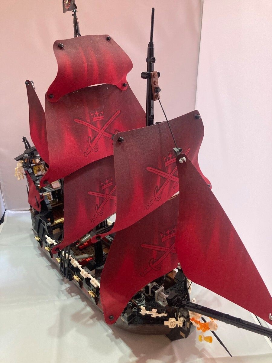 LEGO 4195 71042 4184 Pirates of the Caribbean 3 ships set RARE 