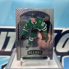 2020-21 UD Allure #80, TY DELLANDREA SP RC ??? Base Rookie Card. rookie card picture