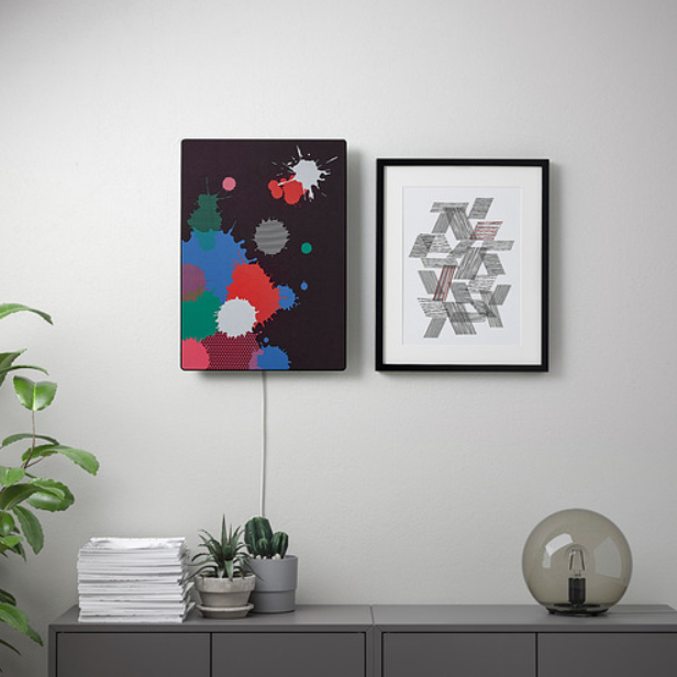 IKEA SYMFONISK アートフレーム SYMFONISK picture frame w Sonos Wi-Fi speaker, black/smart