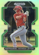 2022 PANINI DRAFT PICKS PRIZM SILVER NO. 171 Nathaniel Ochoa Leyva - High School