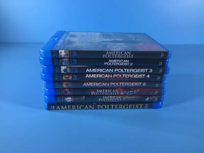 American Poltergeist 1-7 + The Curse of Lilith Ratchet - FSK 18 Bluray Set