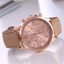 thumbnail 26 - New Fashion Geneva Women Leather Band Stainless Steel Quartz Analog Wrist Watch