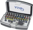 ASW Bitbox Bitset Bitsortiment 32-teilig mit Magnethalter, Farbcodierung #13S70
