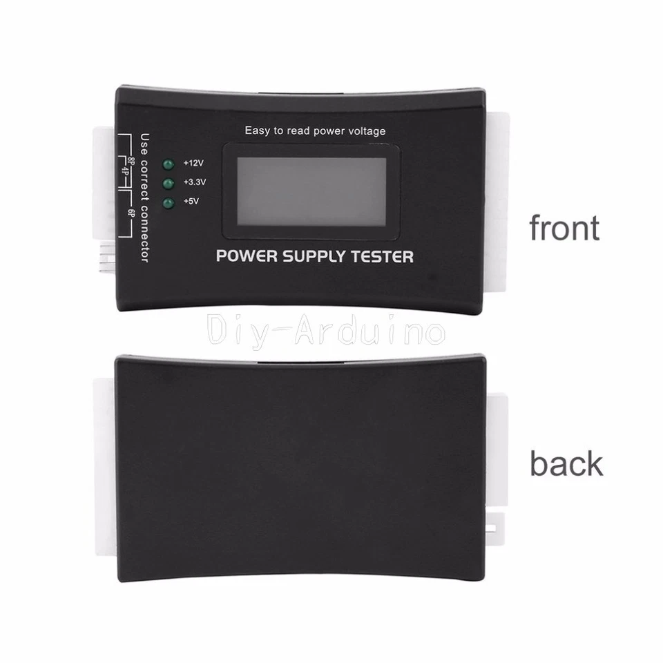 Digital LCD PC Computer PC Power Supply Tester 20/24 Pin SATA HDD Testers - Bild 4 von 4