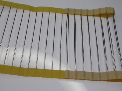 0Ohm Widerstand; Drahtbrücken, Silberdraht 0,5mm, 60mm lang, 100 Stück 