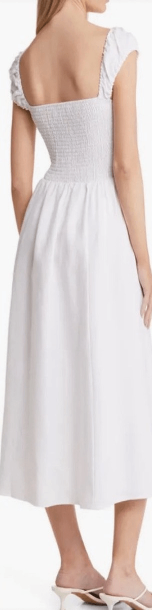 chinese dress ladies Sleeveless Linen Dress Acadia in Natural Melange