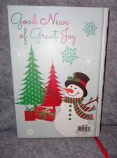 BOOK:HARD BACK BRAND NEW LINED BLANK JOURNAL CHRISTMAS HOLIDAY 8.5" X 6" X 1"