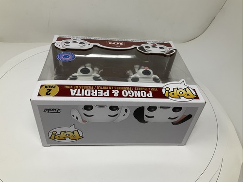 Funko Pop! Vinyl: Disney - 101 Dalmatians -2 Pack-Pongo & Perdita - New - Picture 7 of 8