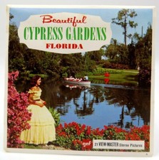 View Master A961, Beautiful Cypress Gardens, Florida, Version A, 3 Reel Set