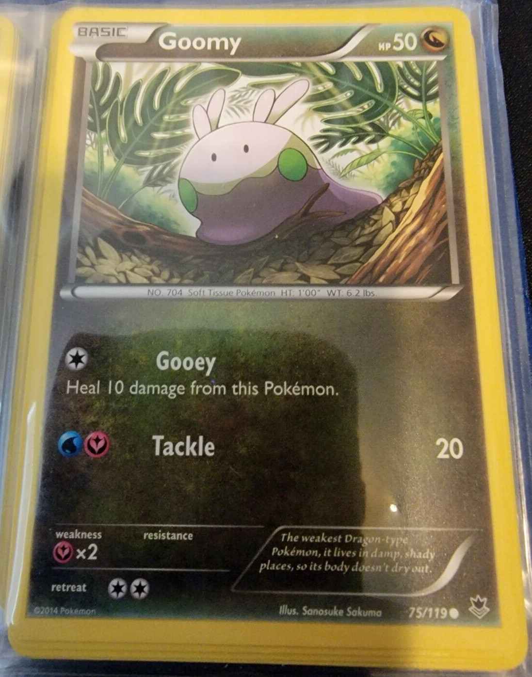Goomy # 75/119 XY Phantom Forces Set Pokemon Trading TCG Game Cards NM/MINT