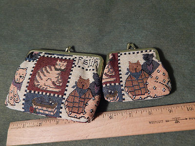 Cat Clasp Clutch Coin Purse Set [Bag Accessories] Friendly Felines (ASPCA)   