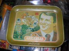 COKE Tray 1976 Cotton Bowl Football Champs Arkansas Razorbacks FRANK BROYLES