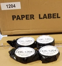 Labels123-Compatible with Brother 1204 Address Name Barcode Labels(0.66” x 2.1")