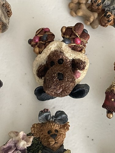 Eight Boyds Bears Resin Pin Pins Vintage Retired Queen Love Patriotic Holidays - Picture 6 of 8