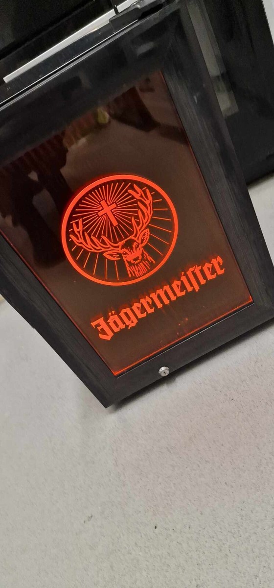 Jagermeister Light Up LED Spirit Cooler Fridge | eBay UK