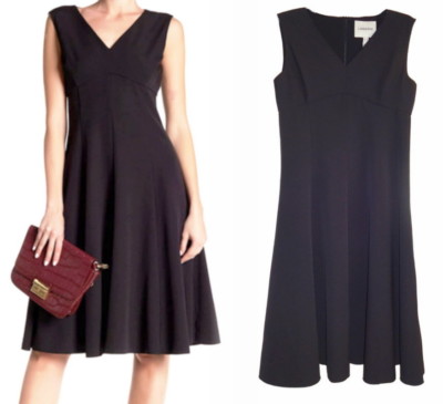 Lands End Empire Waist Dress 8 Medium Black Classic Work Career V Neck Sleeveles | eBay Lands End Empire Waist Dress 8 Medium Black Classic Work Career V Neck Sleeveles | eBay