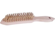 LESSMANN  Messing-Drahtb&uuml;rste, Borsten gewellt 0,30mm, L&auml;nge: 290mm, 2 Varianten
