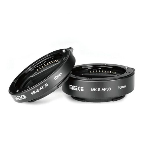 Meike MK-S-AF3B Auto Focus Macro Extension Tube Ring For Sony E/FE Mount A7 A9 - Picture 1 of 8