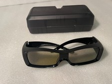 Toshiba Real 3D Active Glasses Model FPT-AG01 And Carrying Case