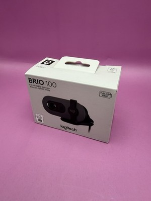 New Logitech Brio 100 Full HD 1080p Webcam 960-001580
