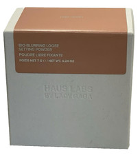 Haus Labs Bio-Blurring Loose Setting Powder Deep Honey   Talc-Free   NEW NIB