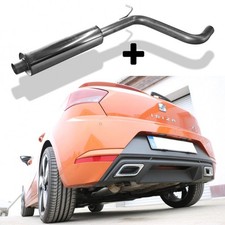 FOX Komplettanlage ab Kat. Dieseloptik für Seat Ibiza V KJ 1.5l ohne Abgasklappe