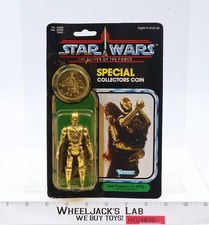 C-3PO Removable Limbs 92 Back Star Wars POTF 1984 Kenner NEW MOSC SEALED