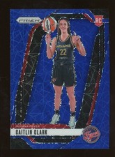 2024 Panini WNBA Prizm Blue Velocity #145 Caitlin Clark RC Rookie