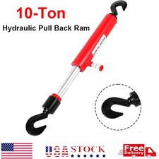 10 Ton Porta Power Hydraulic Pull Back Ram Pump Frame Machine Puller Body Shop