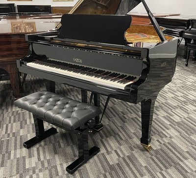 Fazioli F183 6'0'' Grand Piano - Picarzo Pianos - Ebony Model (2000)