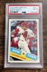 2018 Topps Heritage High Number Now Then Shohei Ohtani #NT-11 (RC) PSA 8