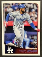 2025 Topps Flagship Collection Teoscar Hernandez (#14) Los Angeles Dodgers